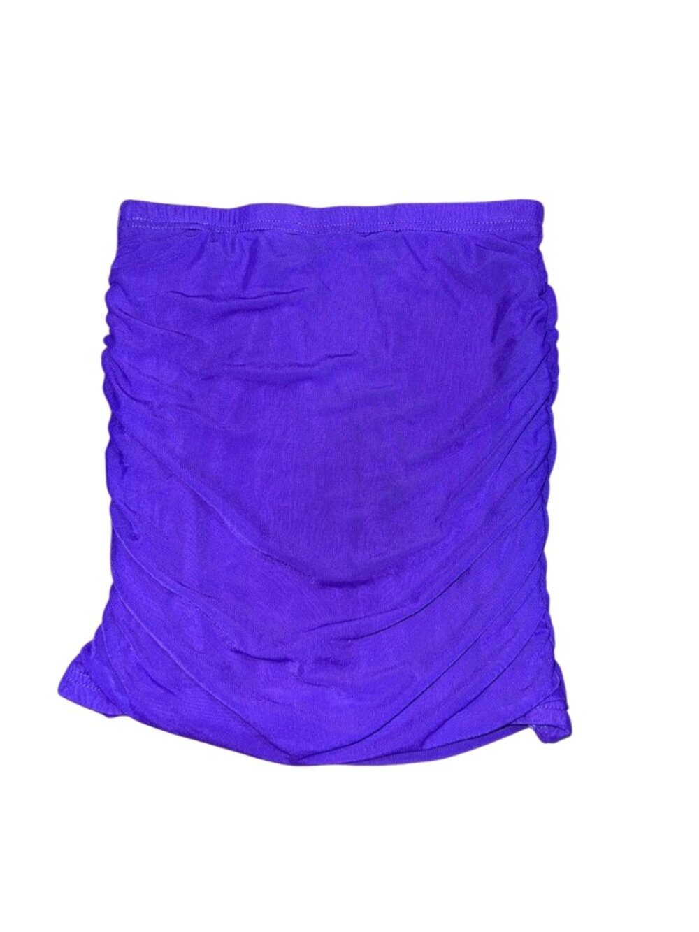 SHEIN Ruched Mini Skirt Purple Size XS